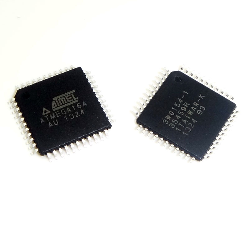 ATMEGA16A-AU     8-bit Microcontroller with 16K Bytes In-System Programmable Flash